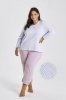 Piżama Taro Debora 3463 dł/r 2XL-4XL Z25/26 damska
